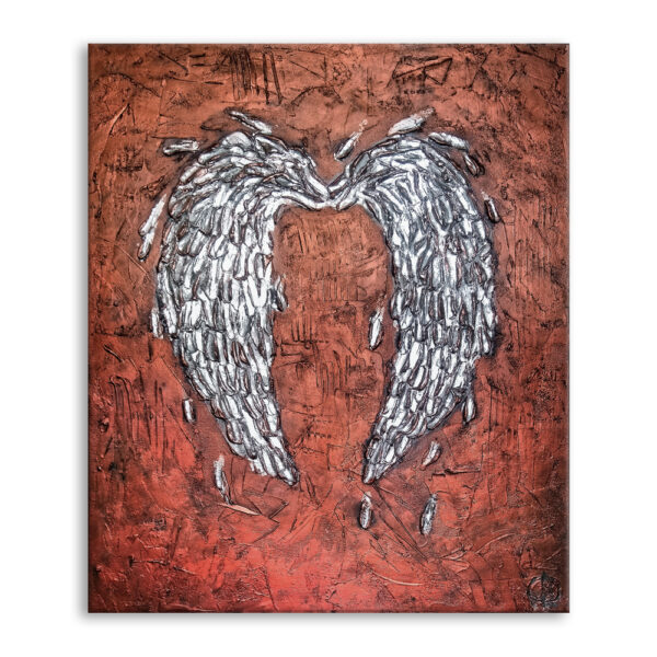 Авторська картина на полотні «Ангельські крила»
