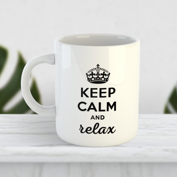 Чашка Keep calm and relax