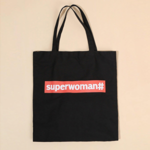 Оригінальна сумка з принтом Superwoman