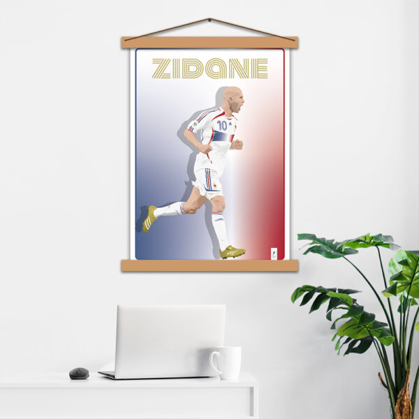 Постер авторский Zidane