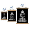 Постер - Keep calm and drink whisky!